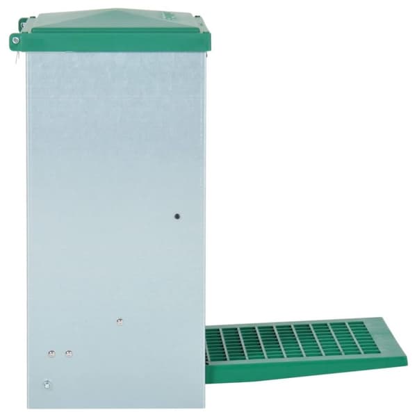 vidaXL Feedomatic automatisk fjærfemater med fottrinn 12 kg