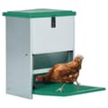 Miniatyrbilde 2 av 8: vidaXL Feedomatic automatisk fjærfemater med fottrinn 12 kg