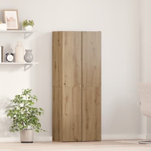 Kontorsskåp Set av 2 Artisan ek Konstruerat trä 60 x 32 x 153 cm