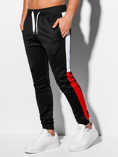 Men's sweatpants P963 - black