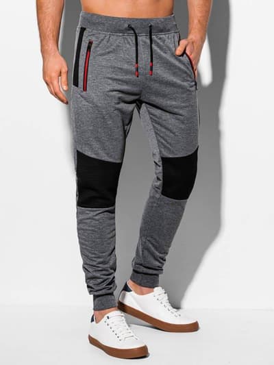 Men's sweatpants P969 - dark grey