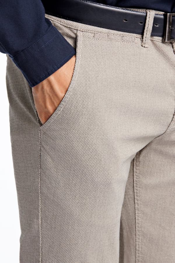 Lindbergh Blue - Chinos 30-024000 Struktur, Superflex