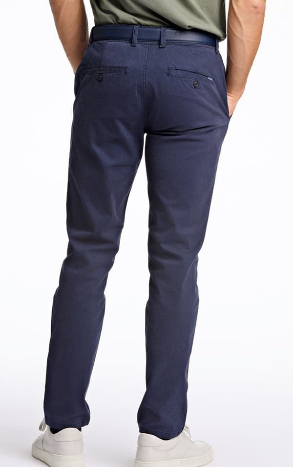 Lindbergh Blue - Chinos 30-024000 Struktur, Superflex