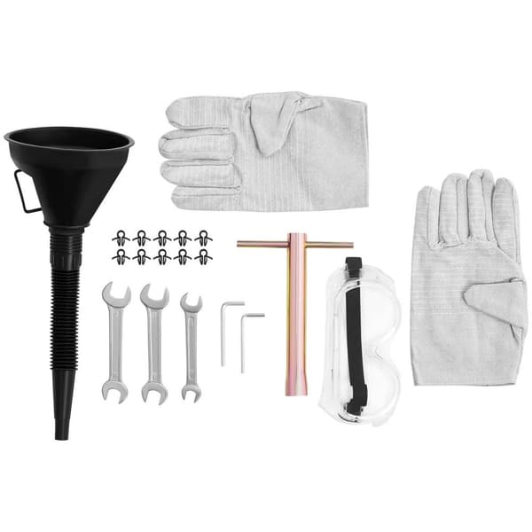 Hillvert Bensindriven flismaskin - 15 HK - 120 mm