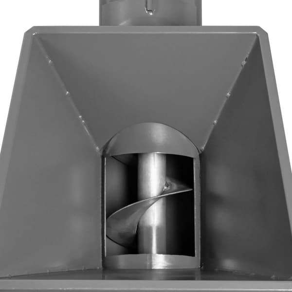 Wiesenfield - Skruvtransportör - 1,4 m - Upp till 1000 kg/h - 1400 varv/min - Kolstål
