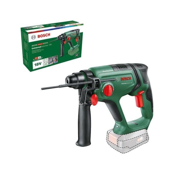 Slagborr - BOSCH - UniversalHammer 18V - Sladdlös - 2 joule - SDS Plus