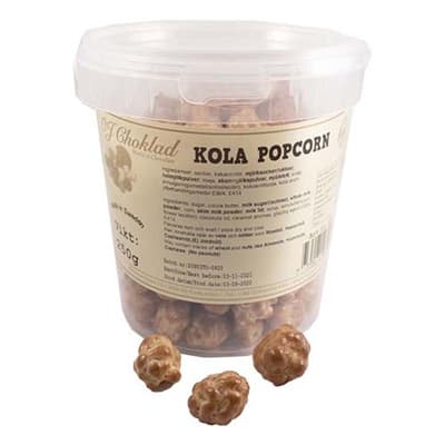 Karamelpopcorn i Spand