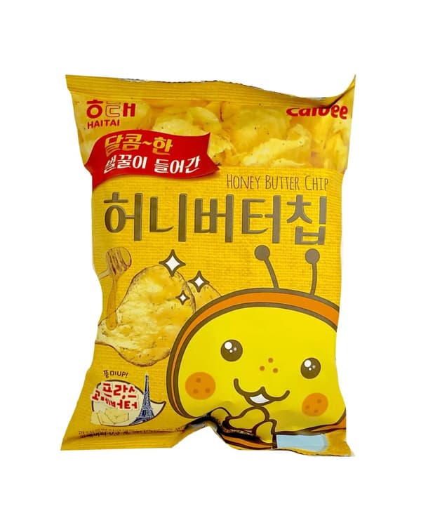 Potatischips Honung/Smör 60g Calbee Korean