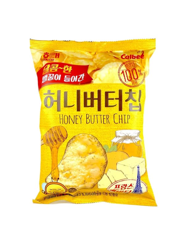 Potatischips Honung/Smör 60g Calbee Korean