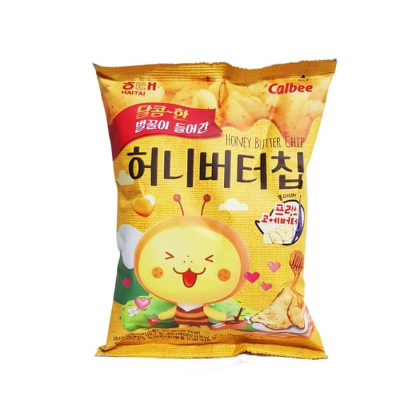Potatischips Honung/Smör 60g Calbee Korean