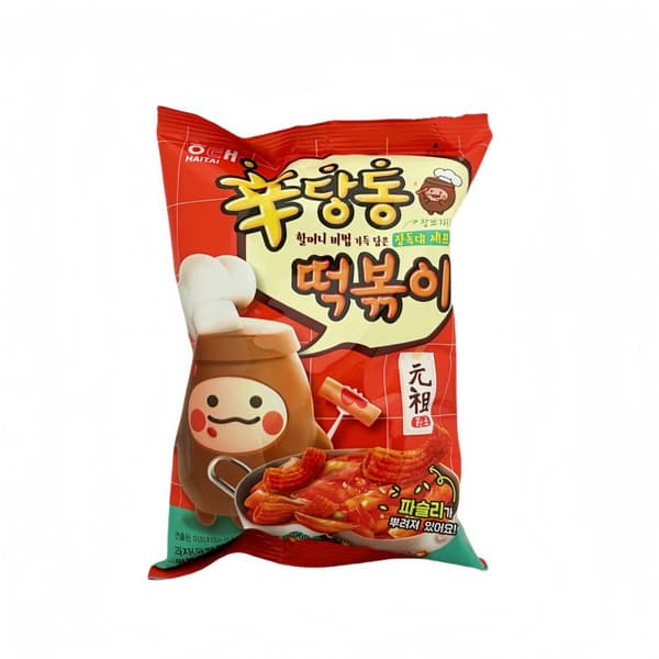 Snacks Cracker Söt/Stark Topokki 110g Haitan Korea