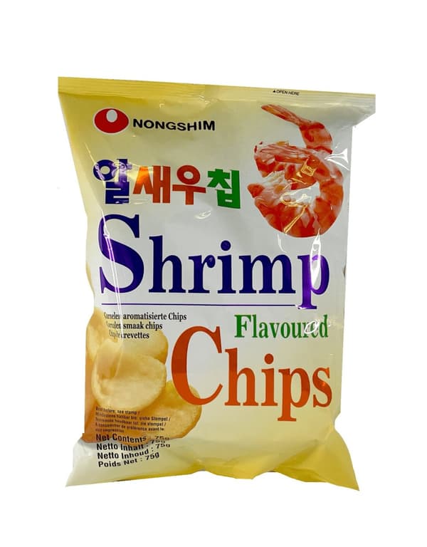 Snacks Räkchips 75g Nongshim Korea