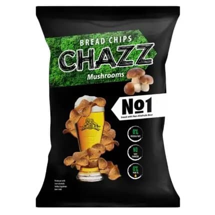Chazz Brødchips Champignon 100g