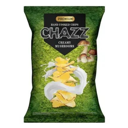 Chazz Chips Cremede Champignoner 90g