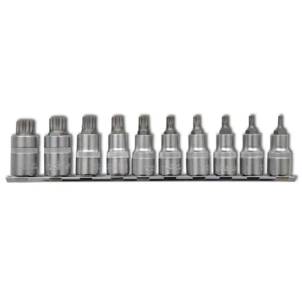vidaXL 12 mm Bit Sæt 10 stk på Linje