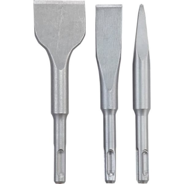 Mejselsats - KWB - 247190 - Längd 250 mm - Stål - Paket med 3 delar