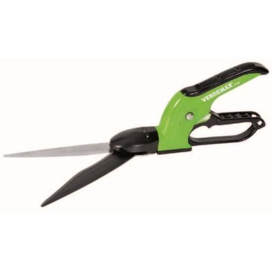 Grässax - Märke - 360 Cutting Station - Teflon korrugerad kniv - PVC-handtag - Säkerhetsmekanism