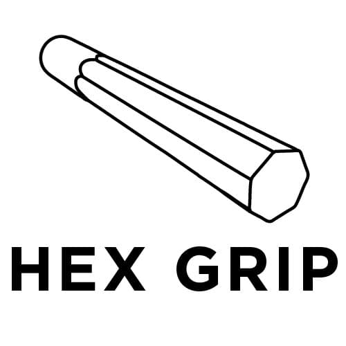 HEX fladmejsel 115 x 400 mm