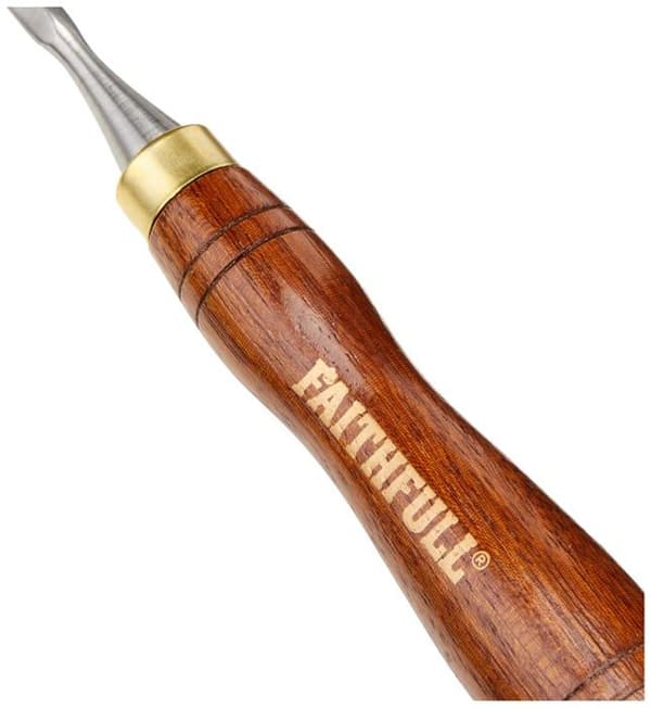 Faithfull mejsel - potbelly - pointerrolle - WCARV1 - Rak mejsel Carving Mejsel 6,3 mm (1/4in) - FAI