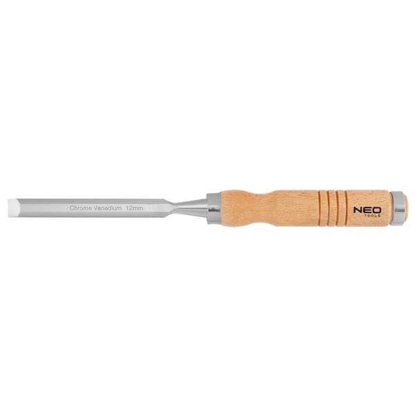 12 mm mejsel, CRV, træskaft