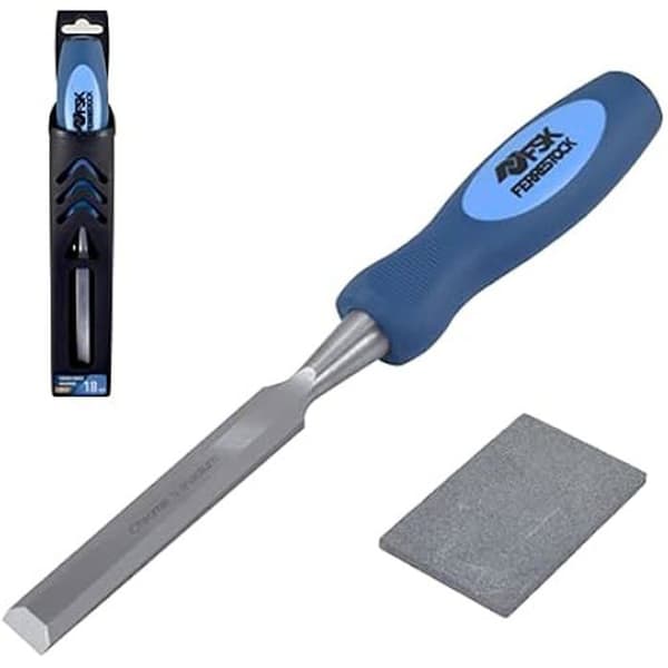 Träborr - FERRESTOCK - FSKFMG010 - Kromvanadinstål - Gummihandtag - 10 mm brett
