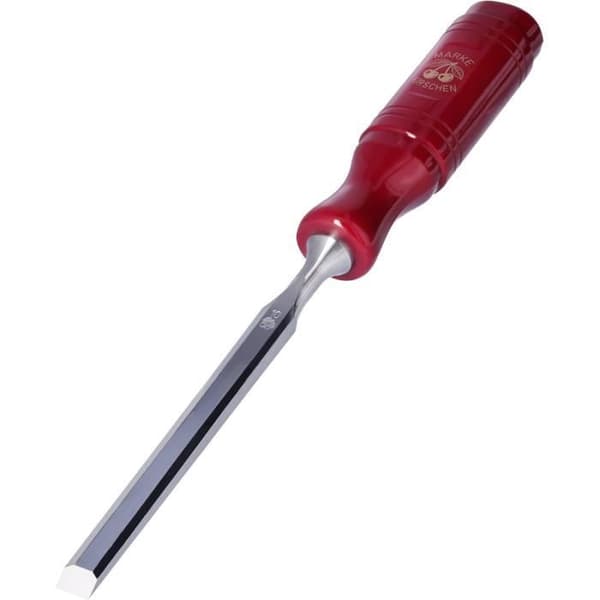 Ciseau Kirschen 1103000 Bédane med handtag i Päronträd, RödSilver, 10 mm