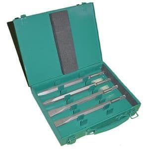 Makita Koffert SDS-Plus 2 bits och 3 mejslar D-…