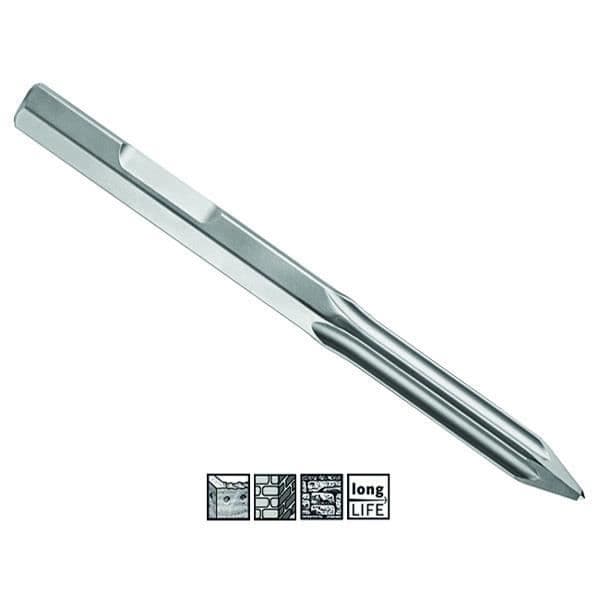 Självslipande spetsmejsel 6 punkter Ø28mm - BOSCH - 2608690106 - För tunga hammare