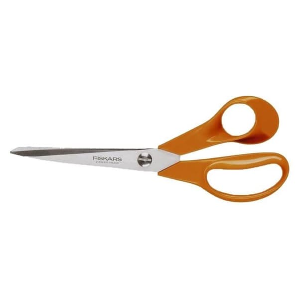 Trädgårdssax - FISKARS - S90 - 21cm - Ergonomiska ringar - Rostfria blad