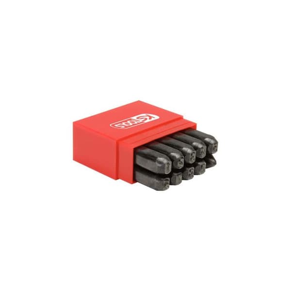 KS TOOLS knock-on nummerspel - 10 st - 156.0467