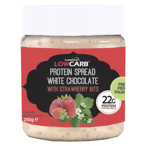 2 PACK - Low Carb® Protein White Chocolate Strawberry (250g)