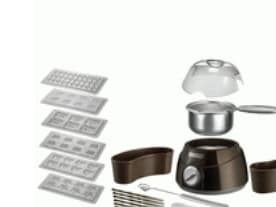 UNOLD 48667 - Sjokoladegodbitsmaskin - 250 ml - 25 W - sølv/brun