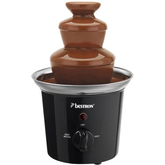 BESTRON Elektrisk chokladfontän - Kapacitet 300 g - 60W
