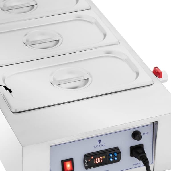 Elektrisk chokoladesaucevarmer 3 x 3,2 l 1500 W