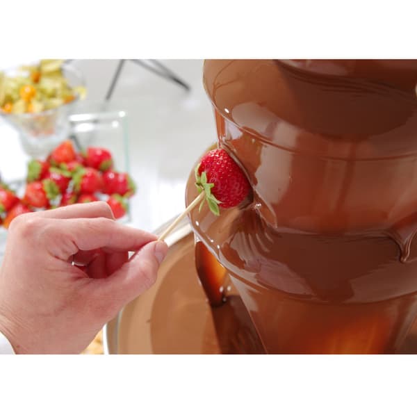 Chokladfonduefontän 6 nivåer, stål, 300 W - Hendi 274163