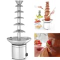 Miniatyrbild 1 av 6: Chokladfonduefontän 6 nivåer, stål, 300 W - Hendi 274163