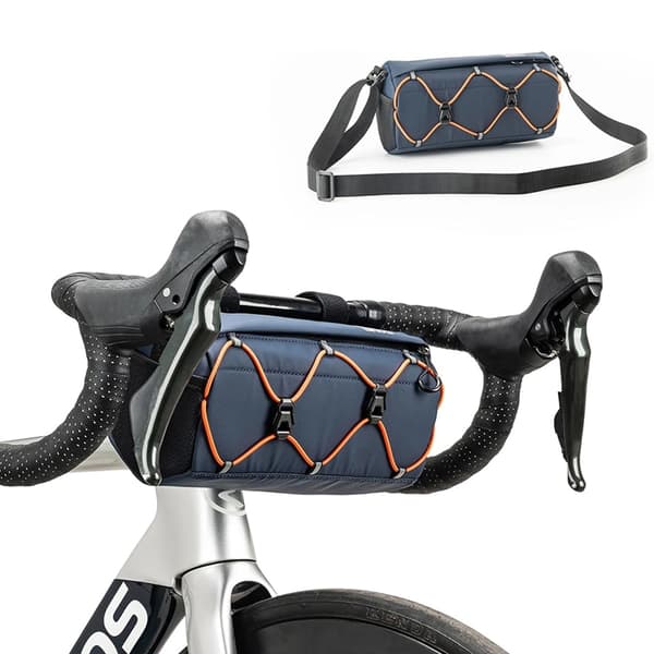 Rockbros 30110054002 Cykelstyr Väska 2.2 l - Blå