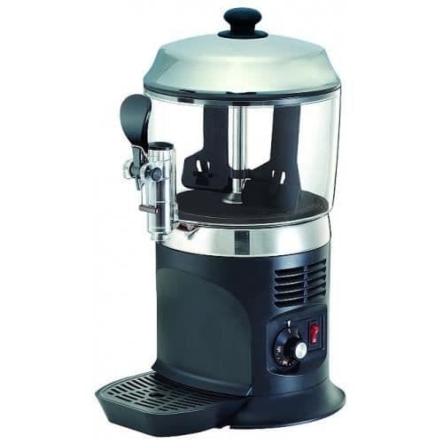 Professionell chokladtillverkare - SARO FRANKRIKE - 5 liter - variabel temperatur - anti-droppkran Svart, Silver
