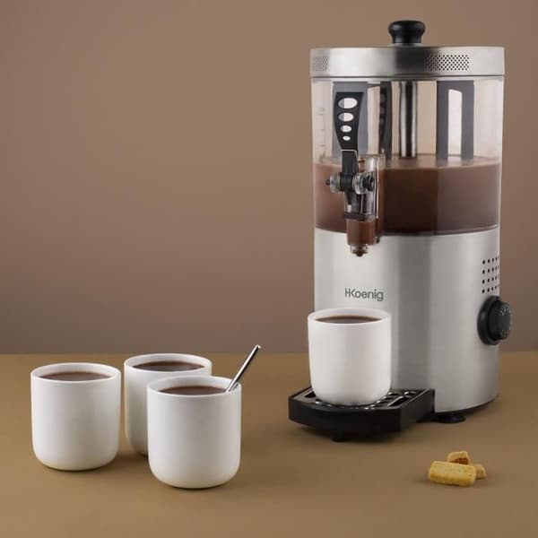 Varmchokladautomat - H.Koenig - SHK800 - 3 L - 1200 W - Rostfritt stål