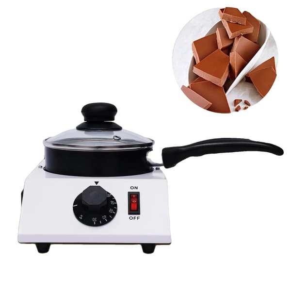 Elektrisk chokladsmältare, 40W effekt, justerbar temperaturkontroll, non-stick design