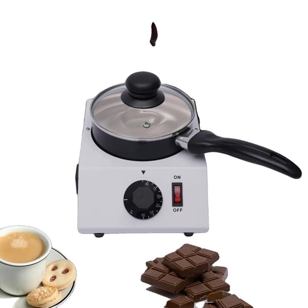 Elektrisk Chokladsmältare, Non-Stick Keramik, Snabb Uppvärmning, Kompakt Design
