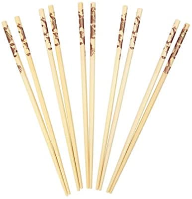 SCHOOL OF WOK, CHOPSTICKS BAMBU 10 PAR