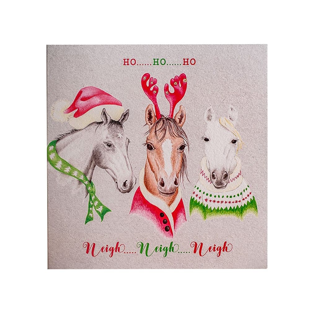 Deckled Edge Christmas Card