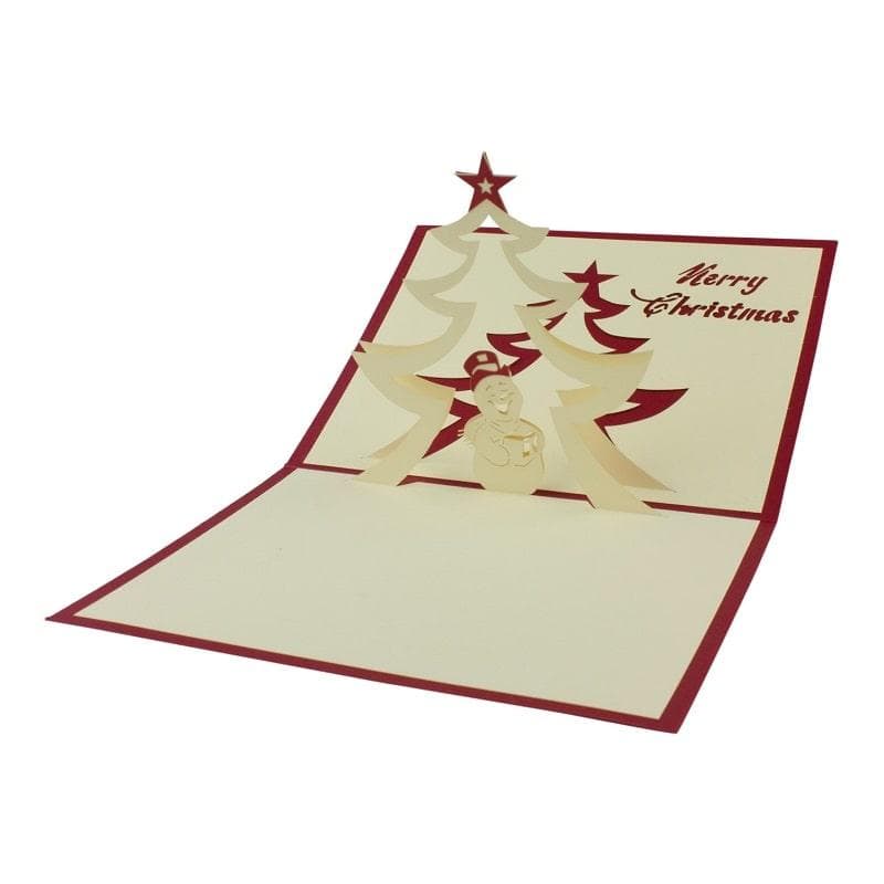 Handgjorda Pop-Up Julkort - Nr 10