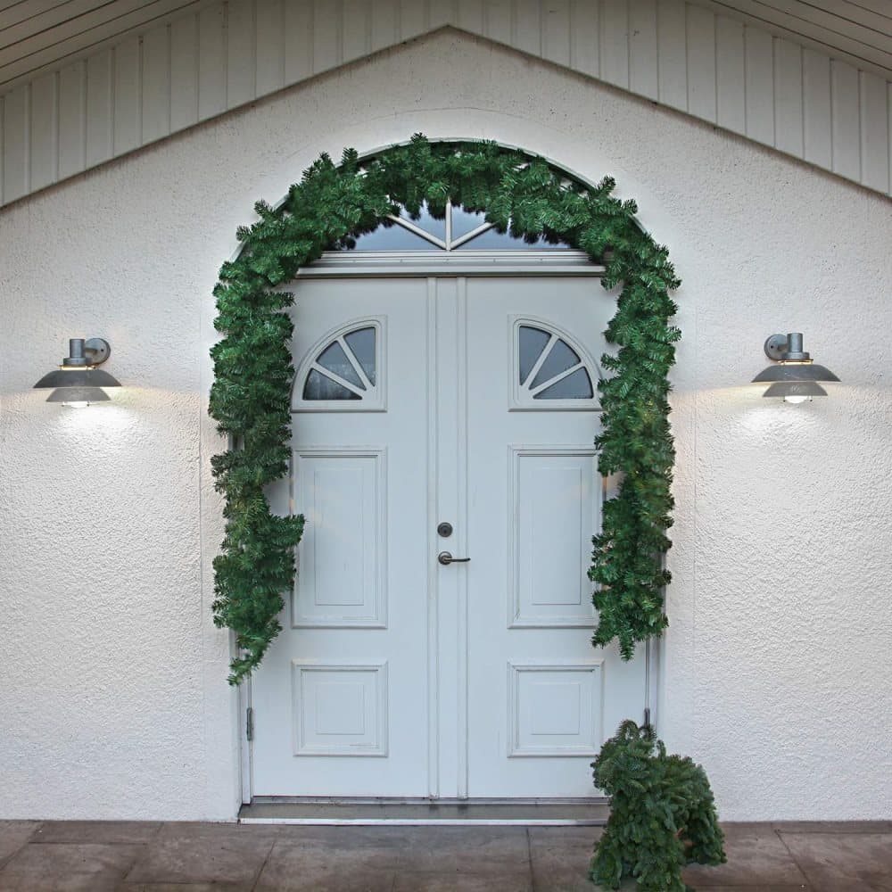 Nebraska girlang grön 5 meter utan ljus