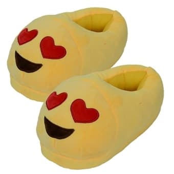 Emoji tøfler voksne