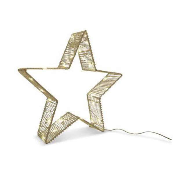 FORM Living Stjerne med LED-belysning hvid 35 cm