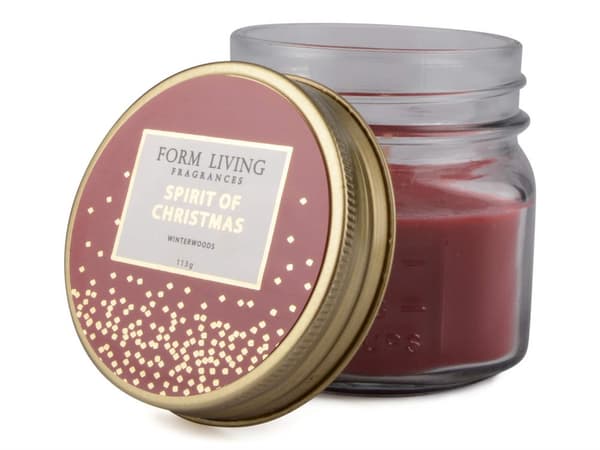 FORM Living Light Fragrance Glass Jar Christmas Winterwood 2-pack