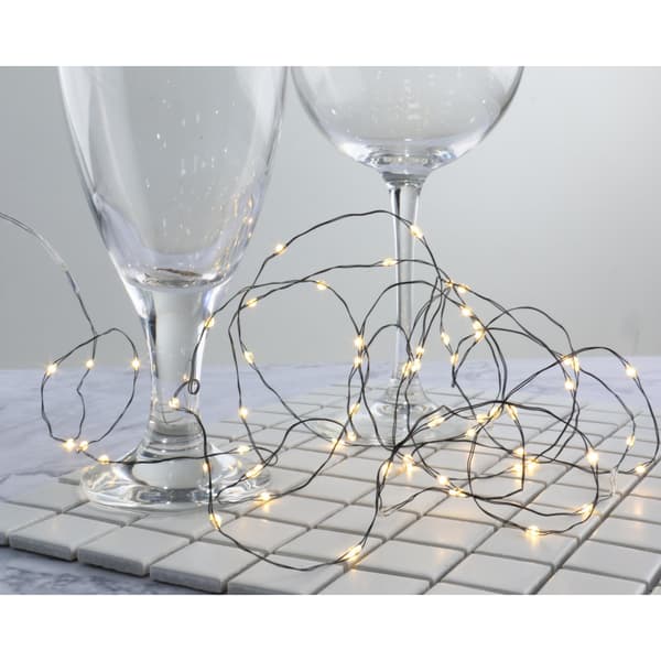 Ljusslinga 60LED 3 meter SVART