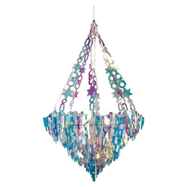 Christmas Shop Holografisk Icicle Lysekrone Holographic One Size
